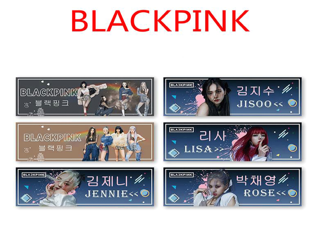 Banner cổ vũ BlackPink đẹp