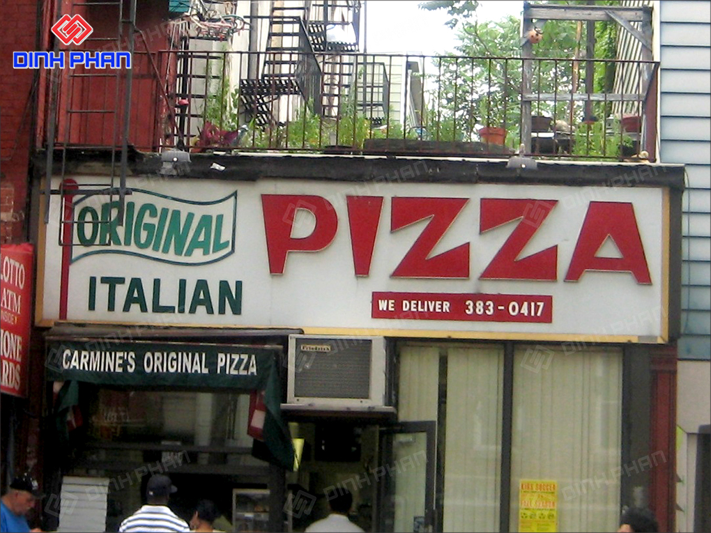 Biển quảng cáo Pizza