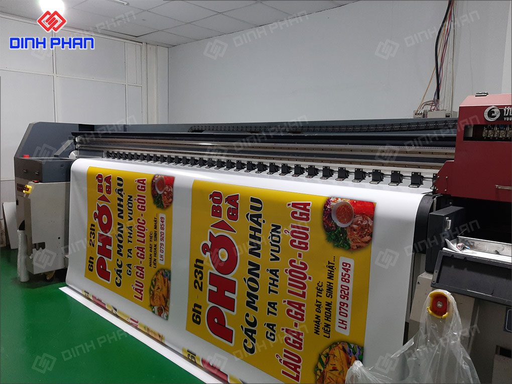 Loại máy in được DinhPhanAdv sử dụng để in poster