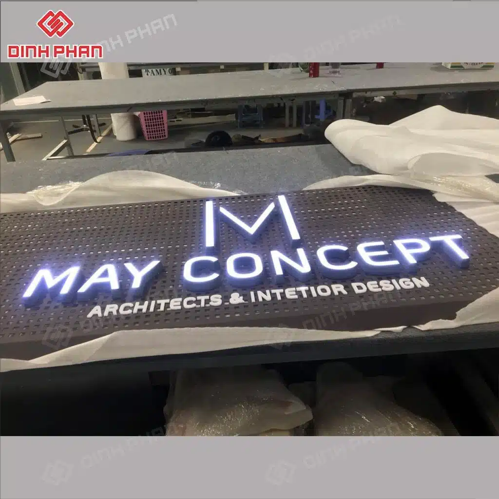 Bảng hiệu chữ nổi mica