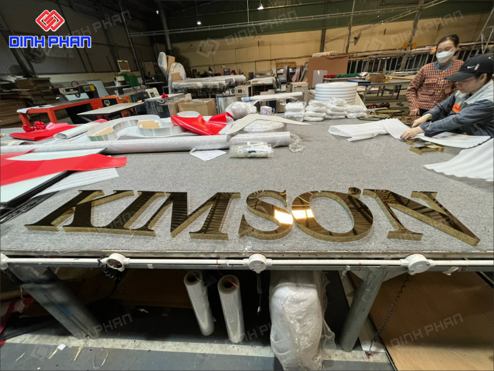 Chữ inox Bình Dương