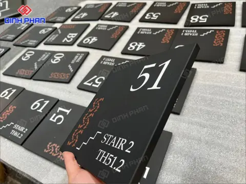 Chữ inox in UV cao cấp cho bảng hiệu quảng cáo Chữ inox in UV