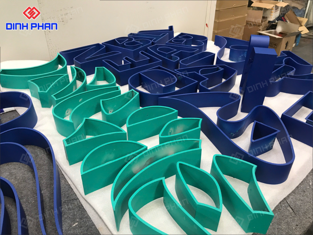 Địa chỉ gia công chữ inox sơn tĩnh điện uy tín chất lượng Chữ inox sơn tĩnh điện