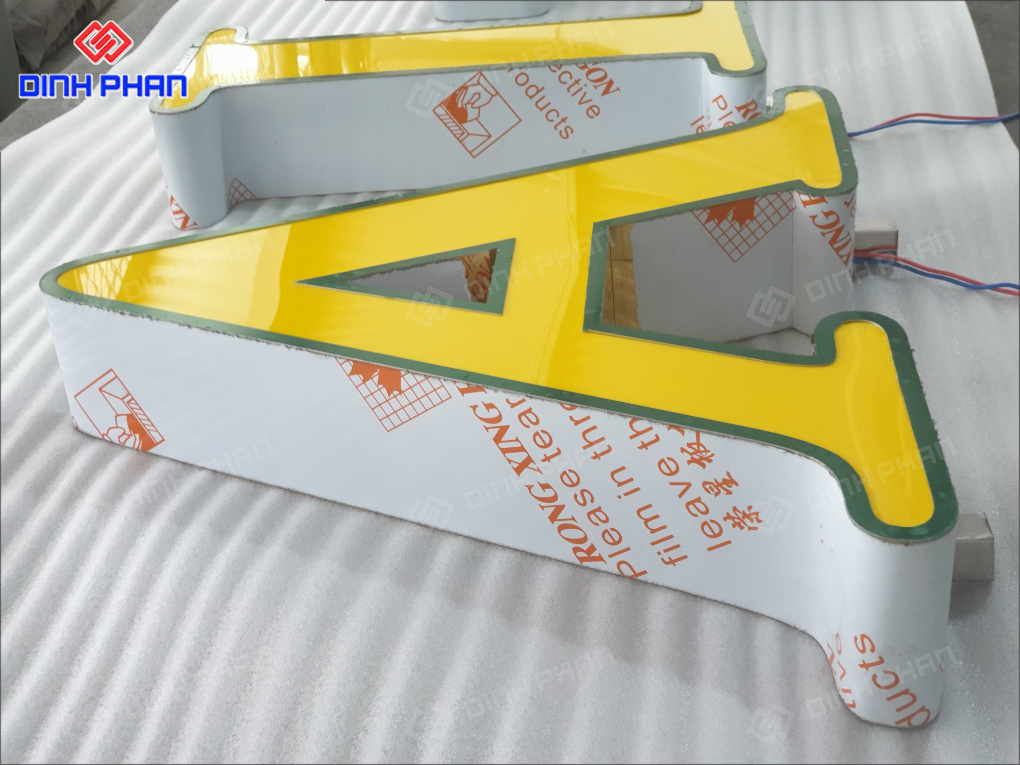 Địa chỉ gia công chữ inox sơn tĩnh điện uy tín chất lượng Chữ inox sơn tĩnh điện