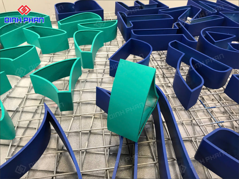 Địa chỉ gia công chữ inox sơn tĩnh điện uy tín chất lượng Chữ inox sơn tĩnh điện