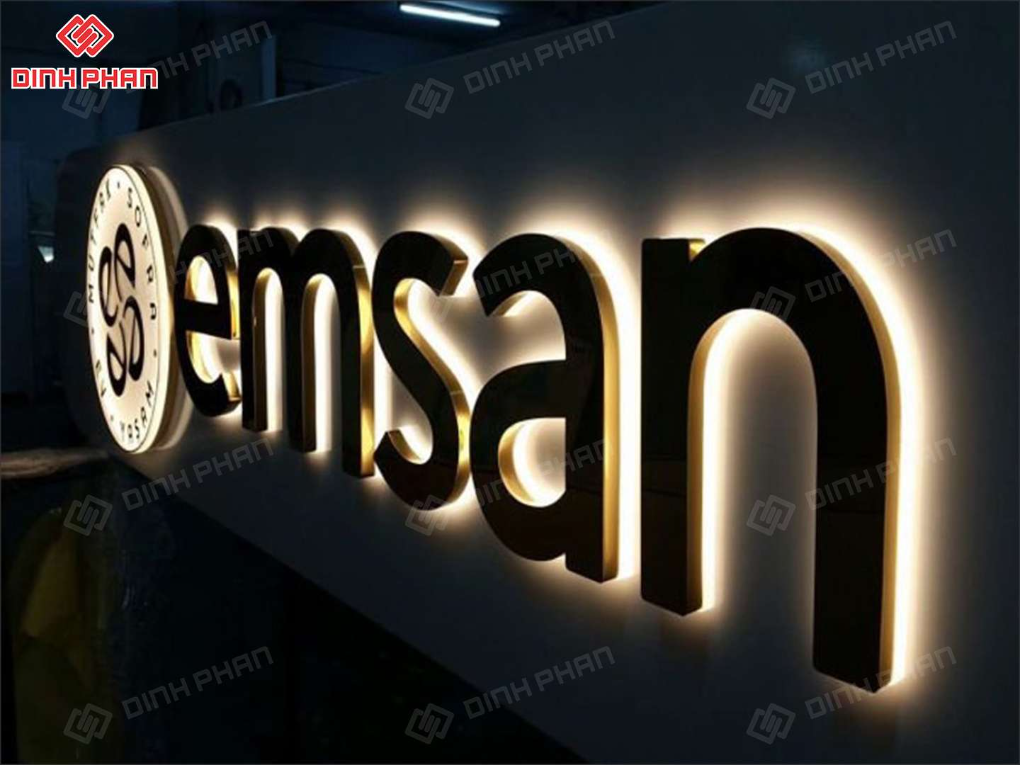 Chữ mica cháo đẹp, bền, giá rẻ Chữ mica cháo