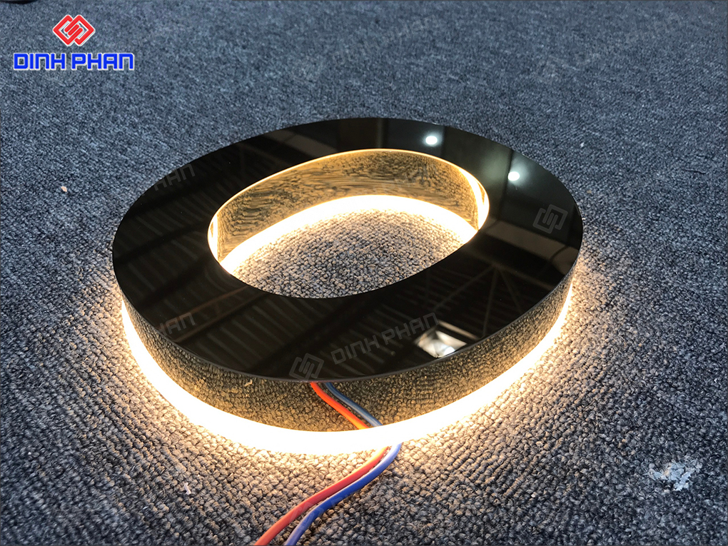 Chữ mica cháo đẹp, bền, giá rẻ Chữ mica cháo