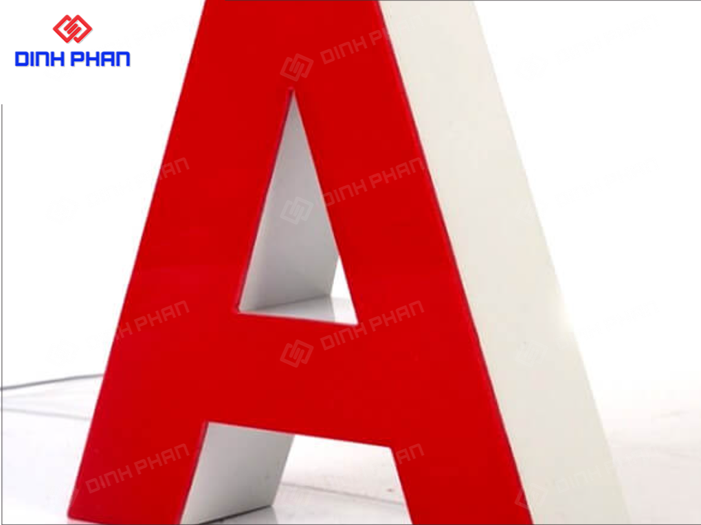 Chữ mica CNC đẹp, sắc nét: Báo giá mới nhất Chữ mica CNC