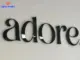 Gia công chữ mica đen bóng, sang trọng theo yêu cầu