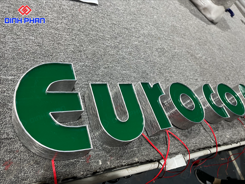 Gia công chữ nhôm Hàn Quốc cao cấp giá rẻ Chữ nhôm Hàn Quốc