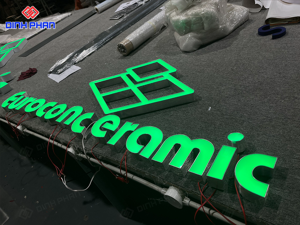 Gia công chữ nhôm Hàn Quốc cao cấp giá rẻ Chữ nhôm Hàn Quốc