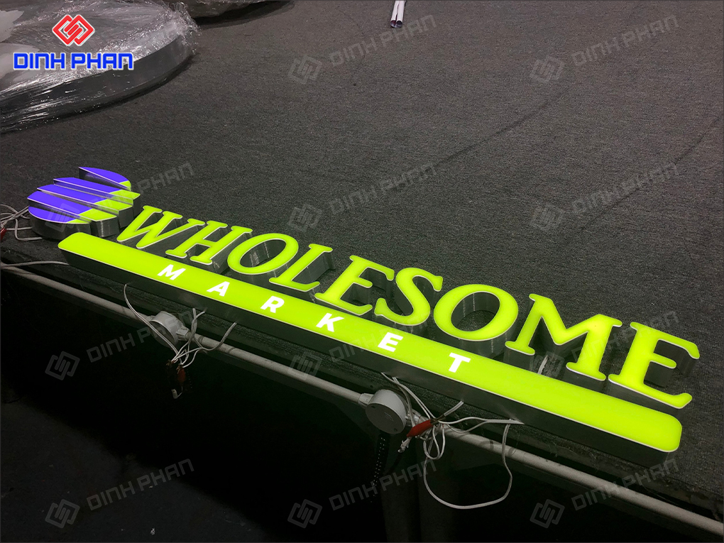 Gia công chữ nhôm Hàn Quốc cao cấp giá rẻ Chữ nhôm Hàn Quốc