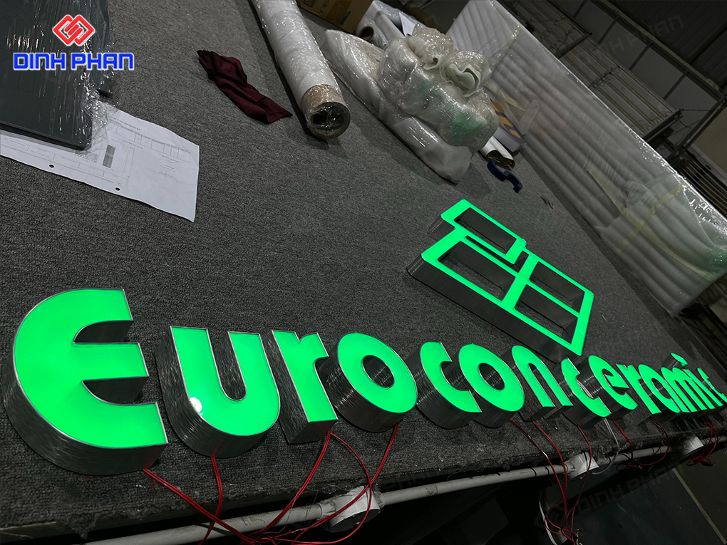 Chữ nhôm nguyên khối bền đẹp, chất lượng, giá tốt Chữ nhôm nguyên khối