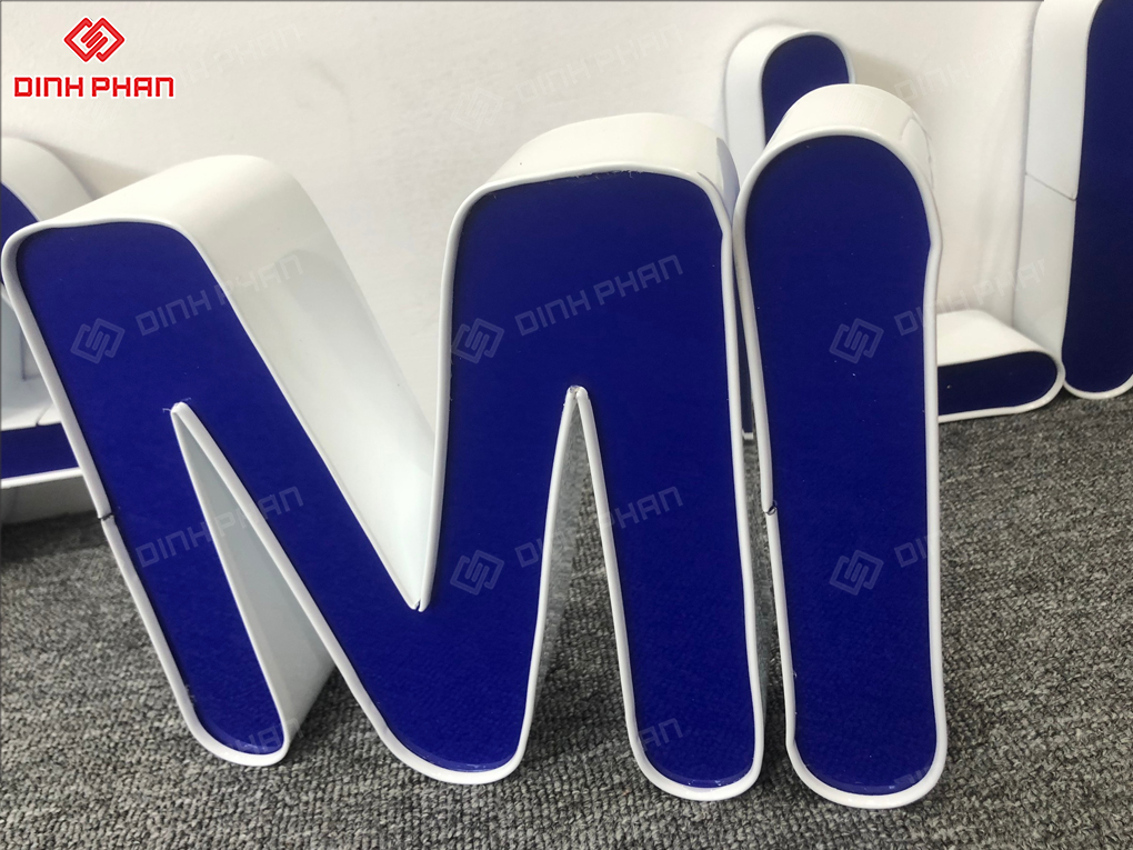 Chữ nhôm nguyên khối bền đẹp, chất lượng, giá tốt Chữ nhôm nguyên khối