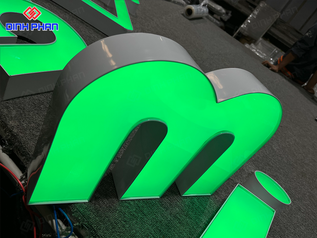 Chữ nhôm nguyên khối bền đẹp, chất lượng, giá tốt Chữ nhôm nguyên khối