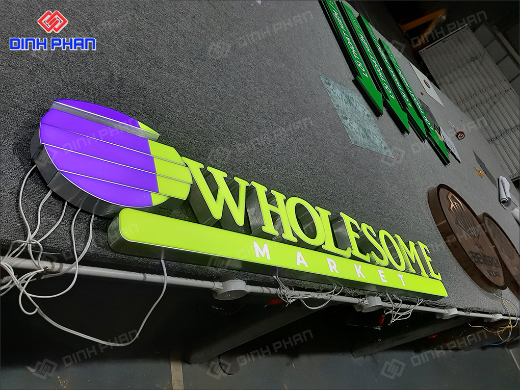 Chữ nhôm nguyên khối bền đẹp, chất lượng, giá tốt Chữ nhôm nguyên khối