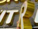 Gia công chữ nhôm vàng gương uy tín, chất lượng giá rẻ