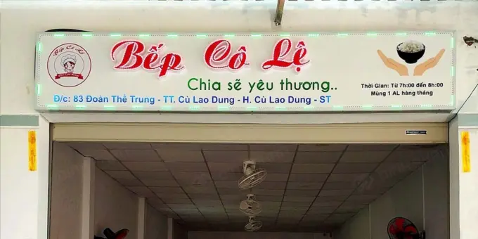 Chữ nổi mica đèn LED