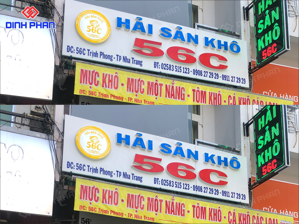 Giá bảng hiệu chữ nổi mica