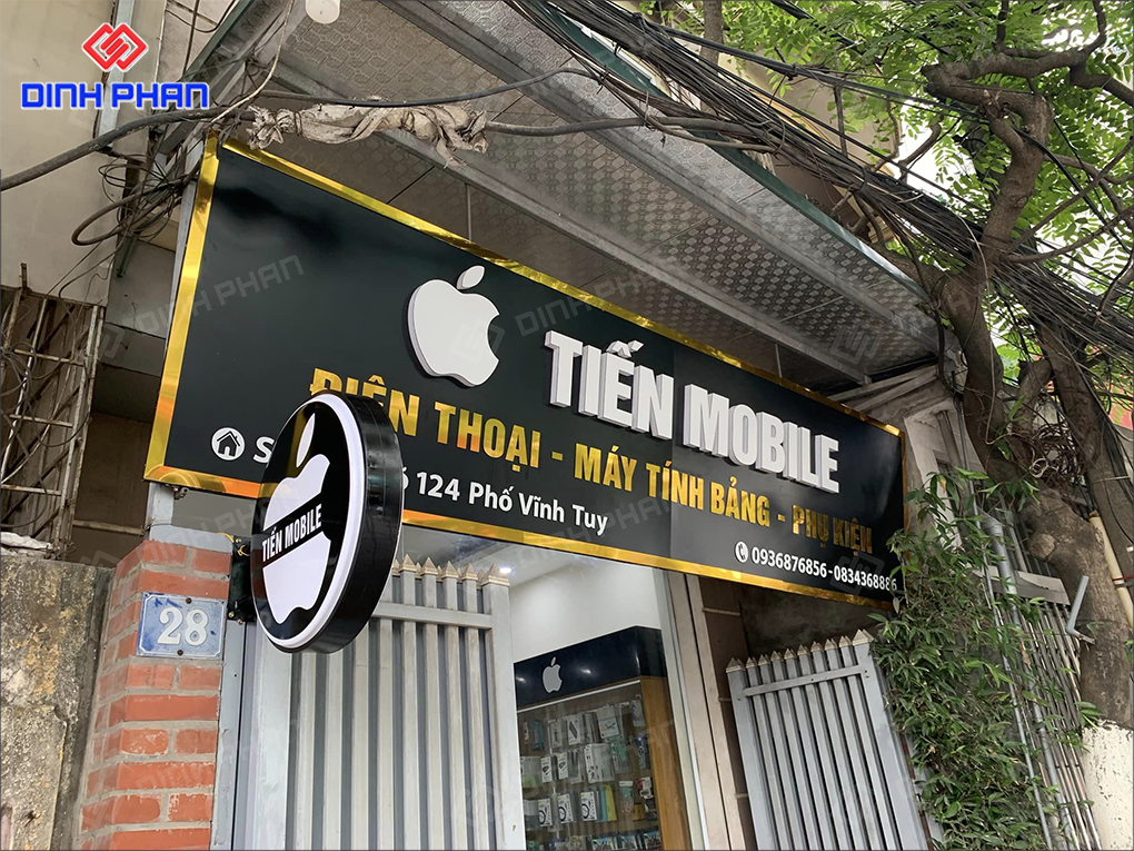 Giá thi công bảng hiệu alu