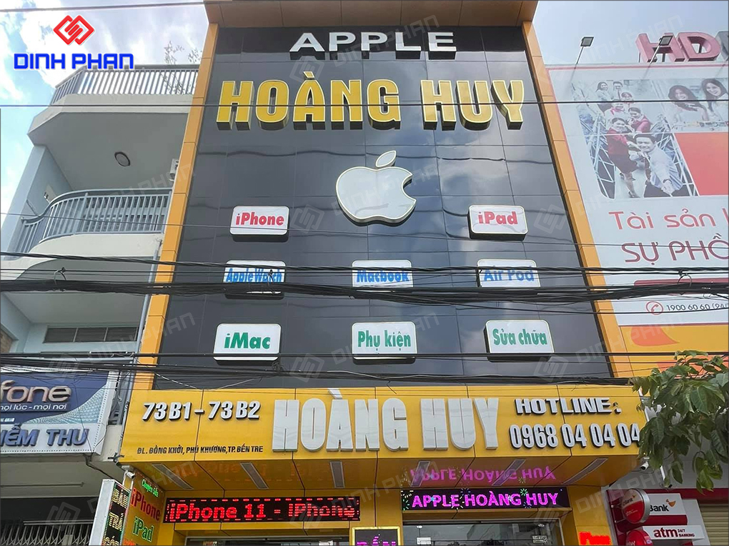Giá thi công bảng hiệu alu