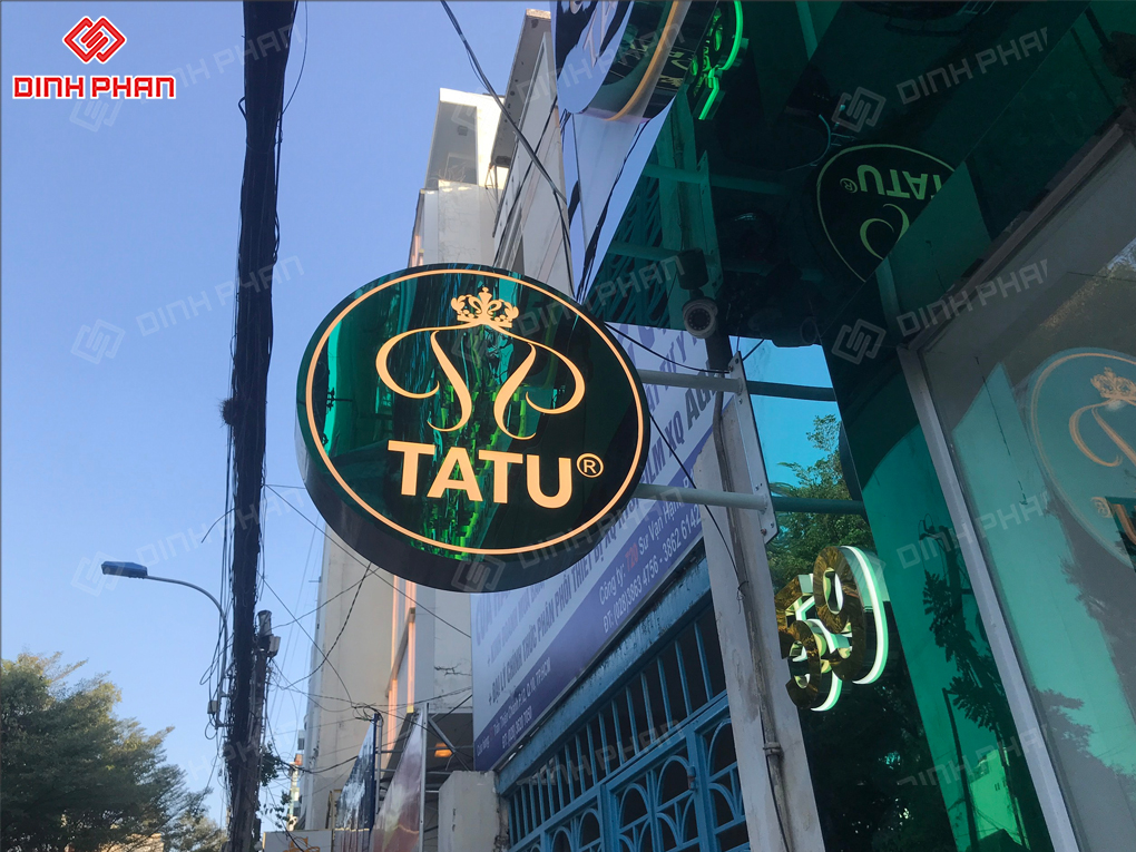 Hộp đèn logo đẹp, bền và nổi bật Hộp đèn logo
