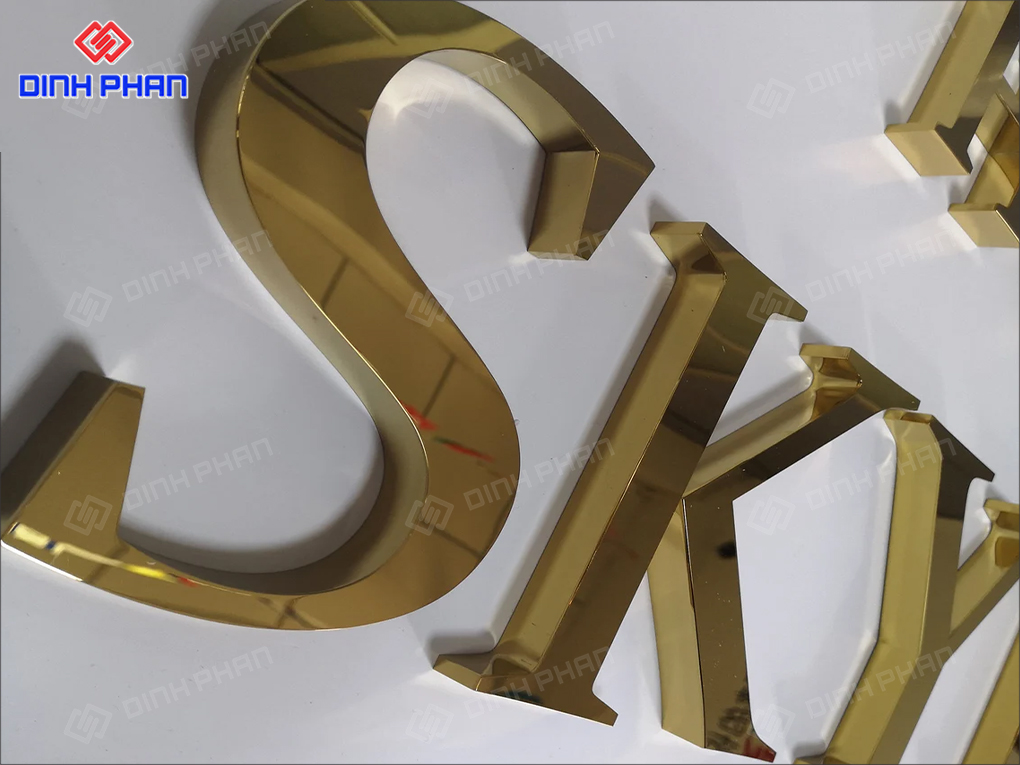 Bảng chữ nổi 3D đẹp, uy tín, chất lượng, giá tốt Bảng chữ nổi 3D