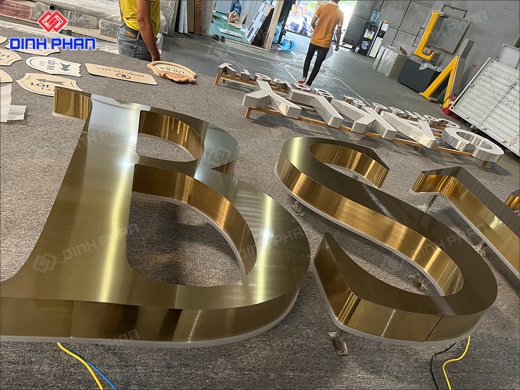 Bảng chữ nổi 3D đẹp, uy tín, chất lượng, giá tốt Bảng chữ nổi 3D