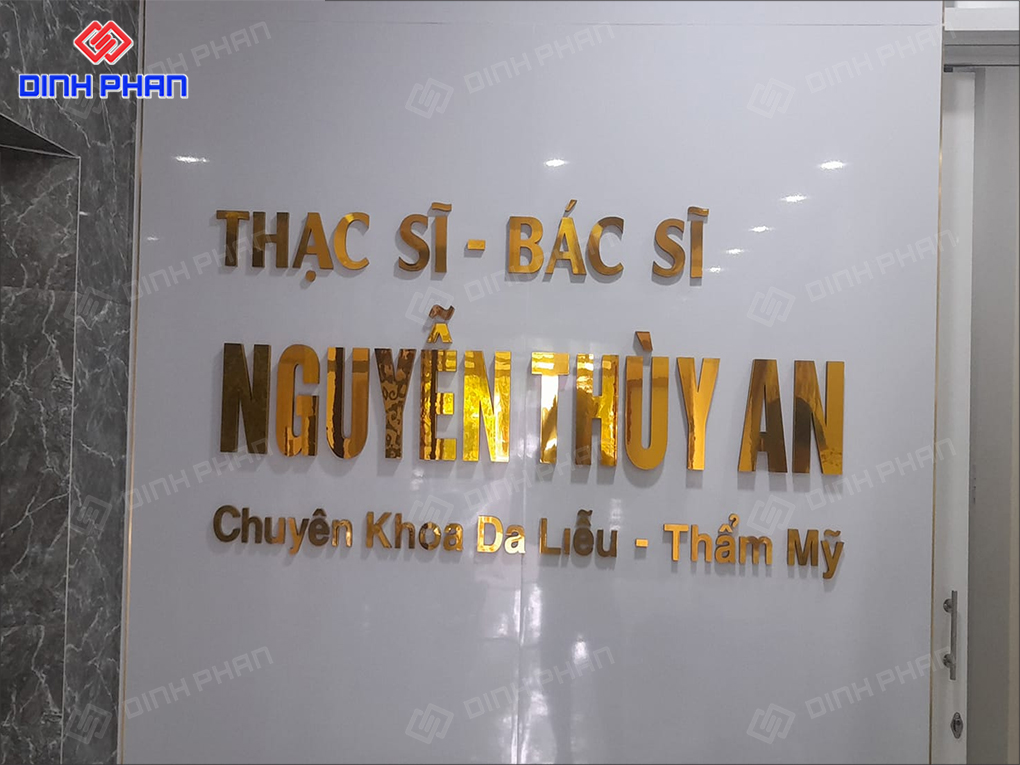 Báo giá biển alu chữ nổi