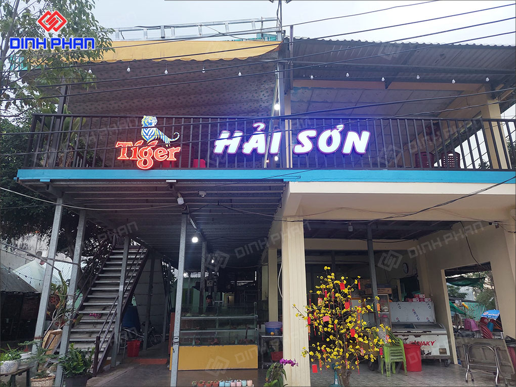 Chữ đèn LED làm theo yêu cầu, giá tốt Chữ đèn LED