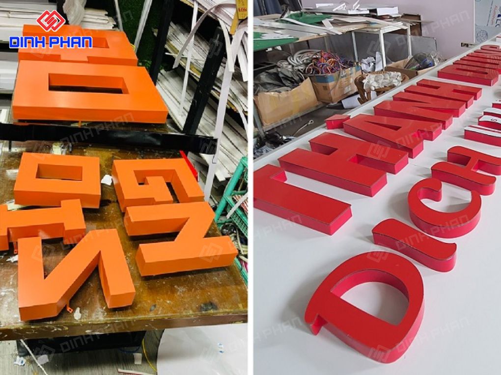 Chữ 3D đẹp